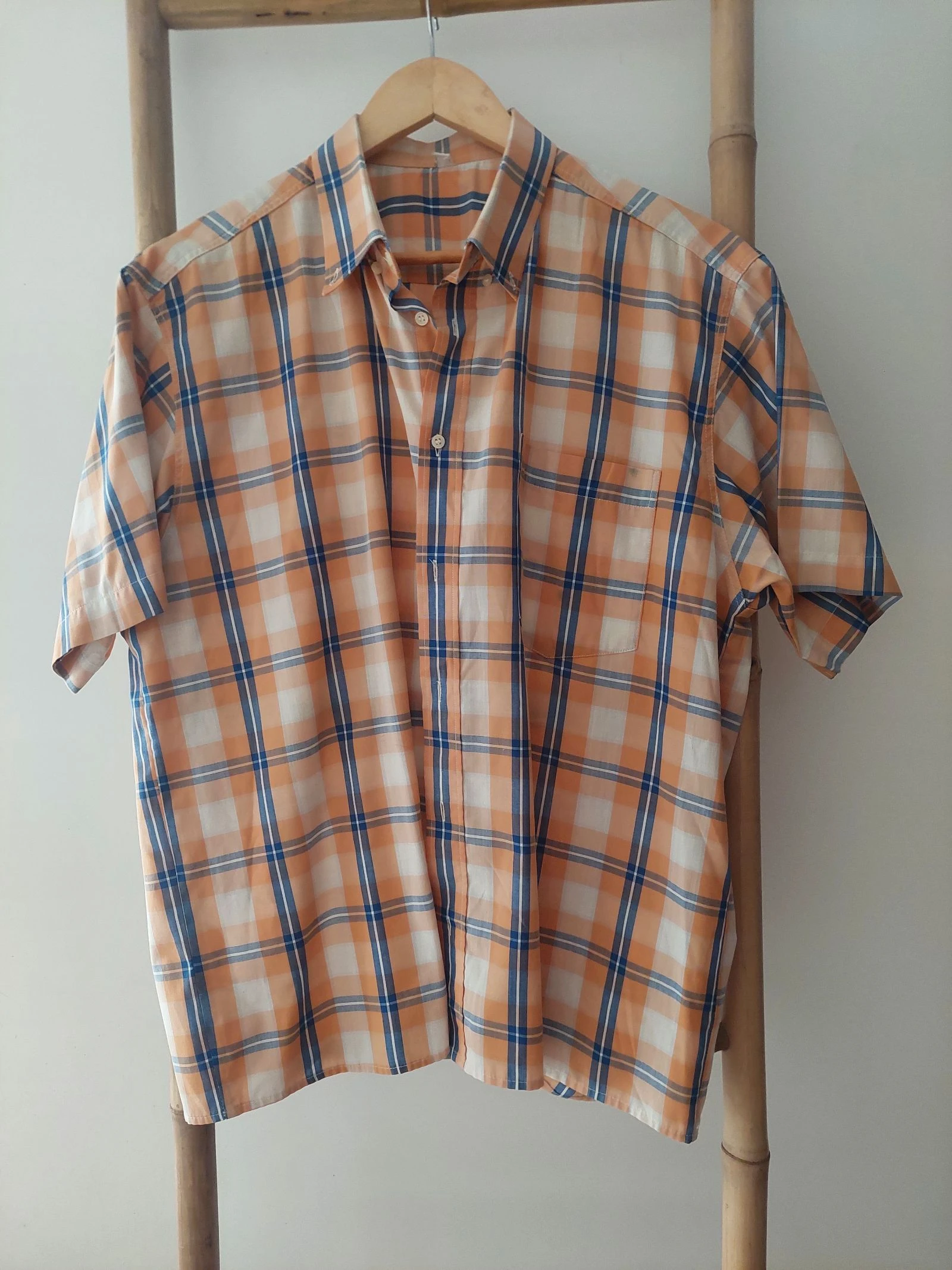 Camisa de homem de manga curta 